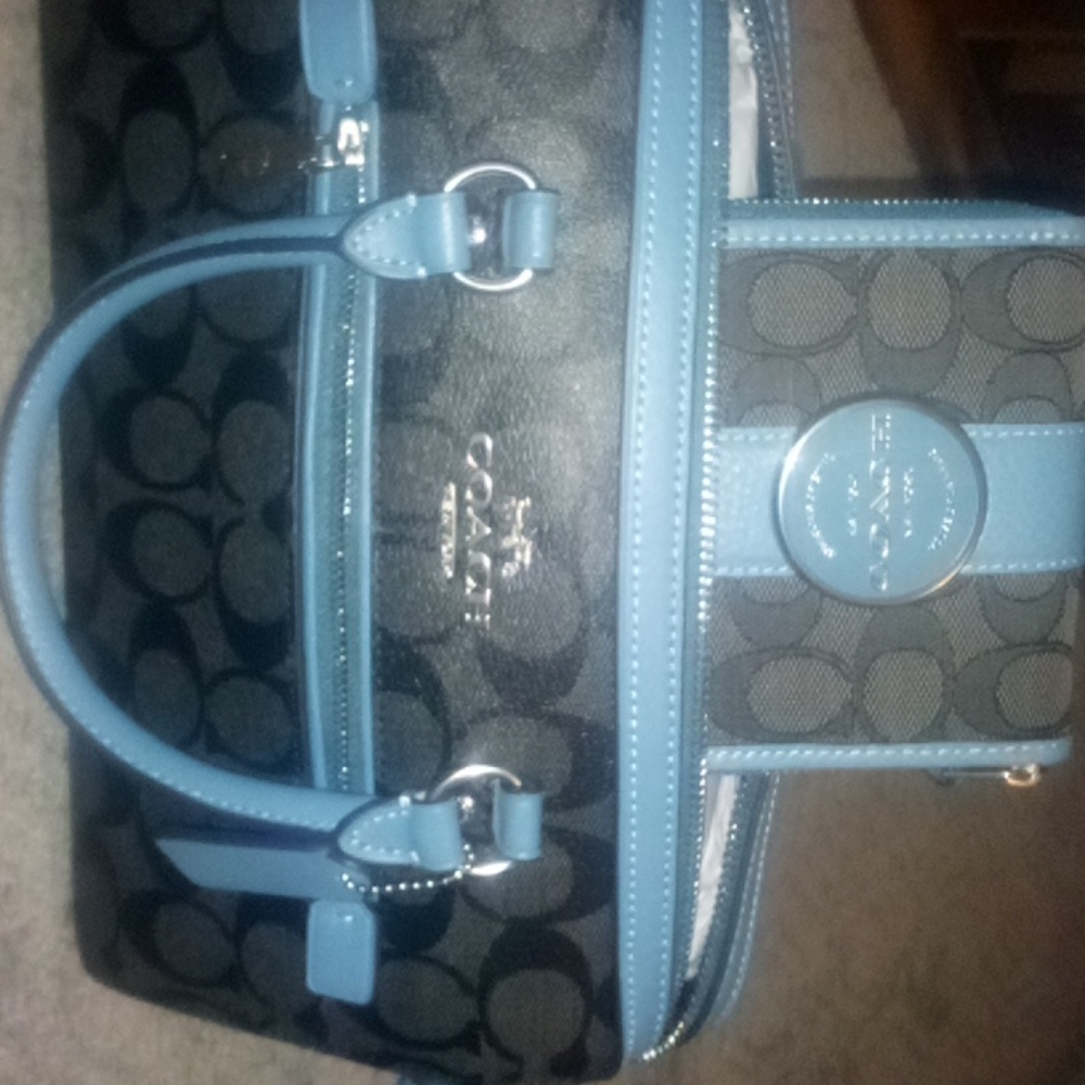 coach wallet and satchel new without tags